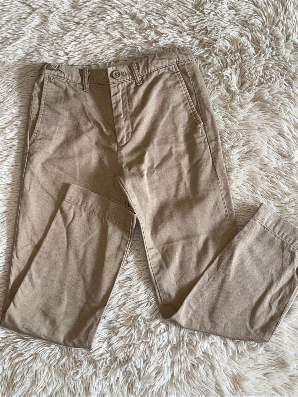 Boys Crew Cuts Tan/ khaki Casual Pants size 8